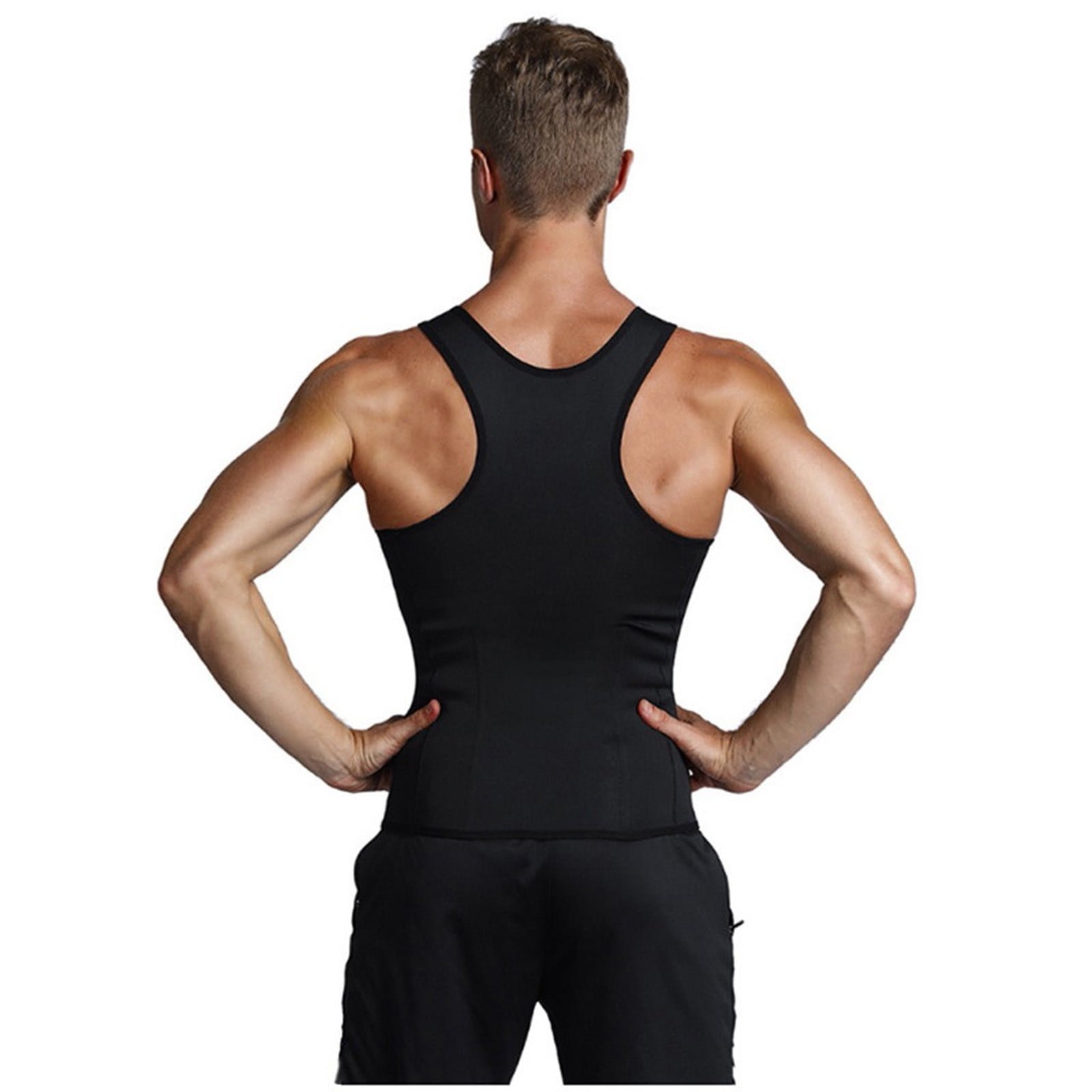 Men's Shirts Vests Fitness Waistcoats & Corsets Body Shaping Vests - Image 3