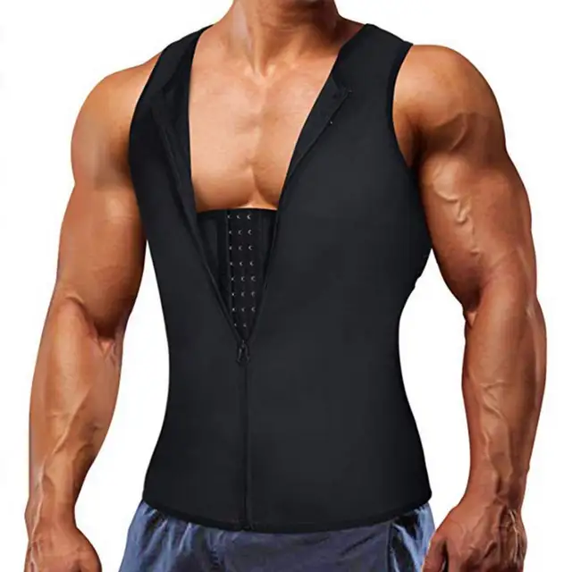 Men's Shirts Vests Fitness Waistcoats & Corsets Body Shaping Vests - Image 2