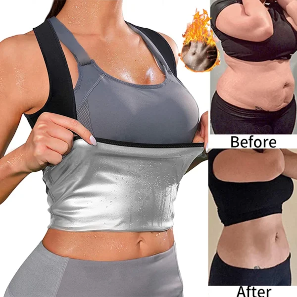 Sweat Sauna Body Shapewear Women Corset Fajas Reductoras Thermal Body Shaper Vest Waist Trainer Belt Slimming Girdle Hot Sheath